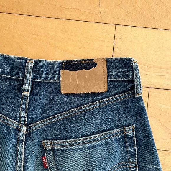 90’s Selvedge Levi’s 502 Big E, Made in Japan, Talon Zip - Picture 7 of 8